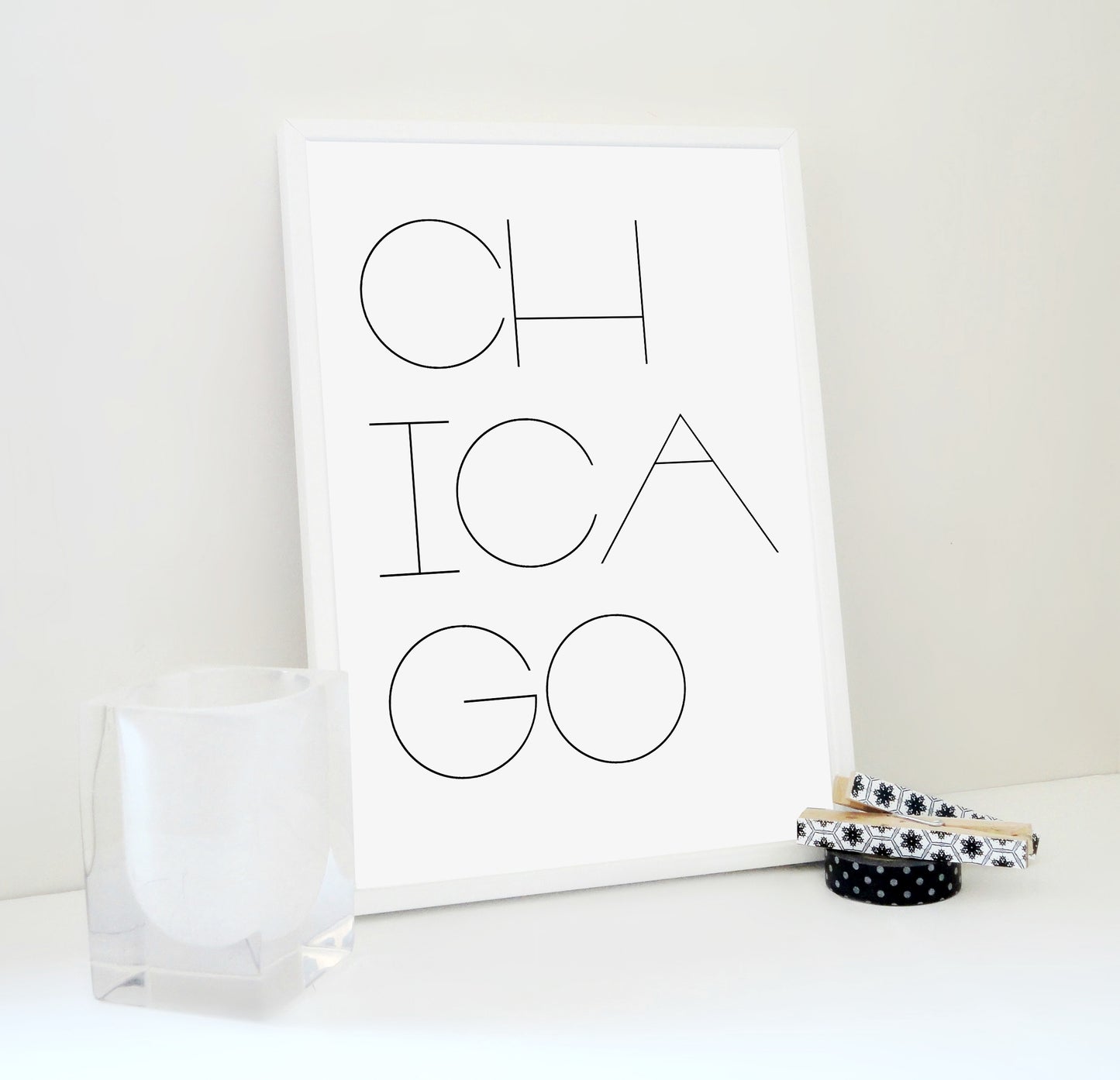 Chicago Printable Print, Chicago Print, Chicago Poster