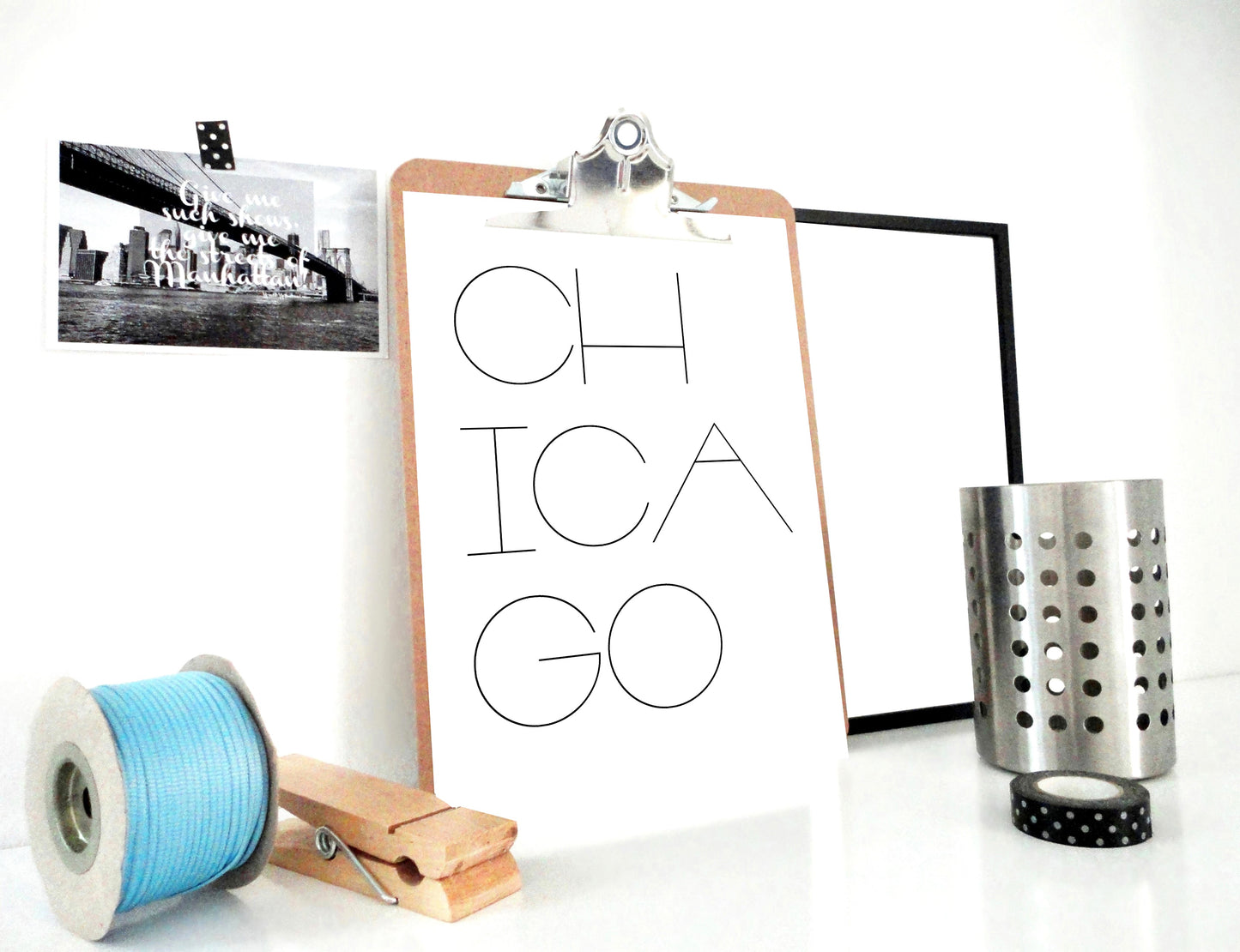 Chicago Printable Print, Chicago Print, Chicago Poster